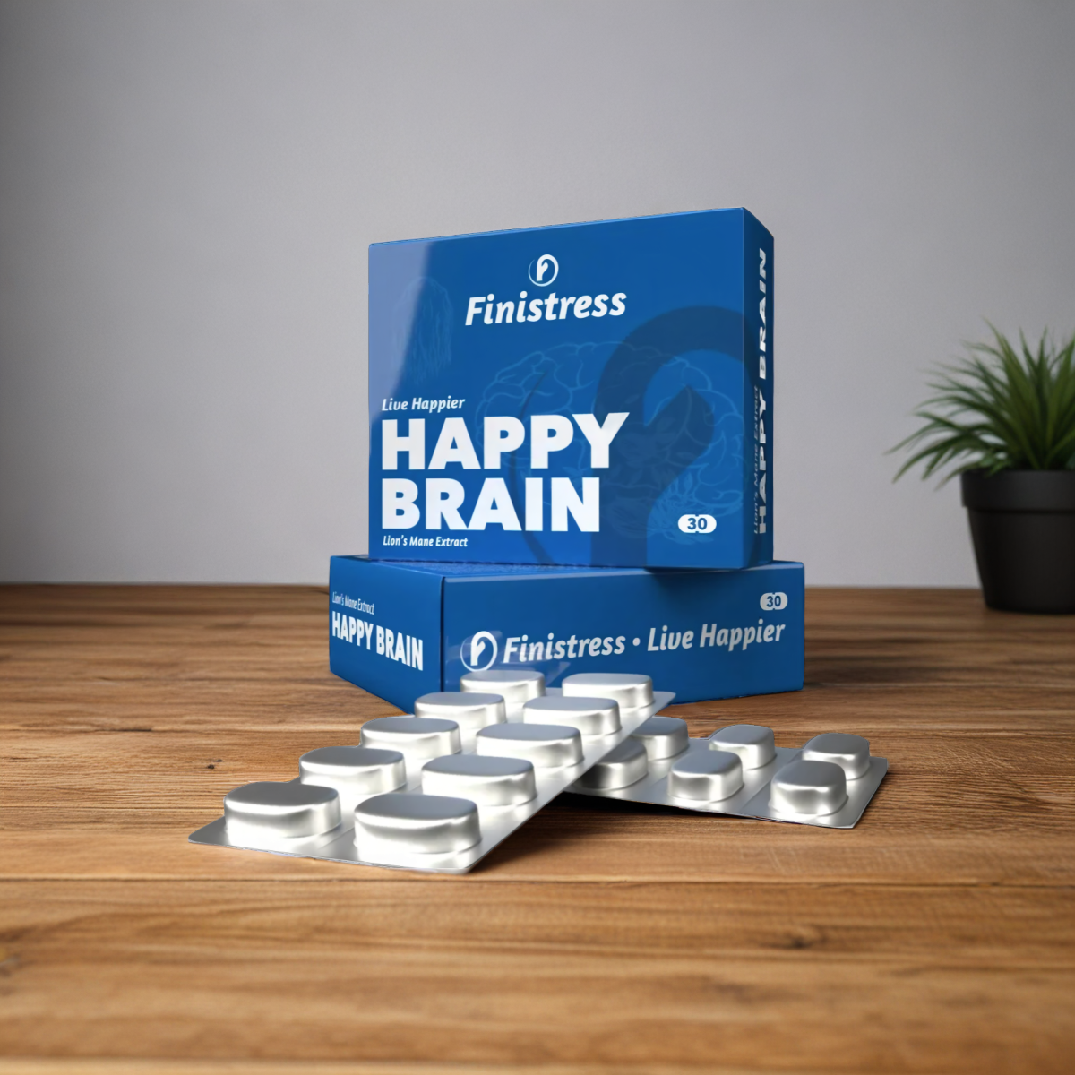 Finistress Happy Brain