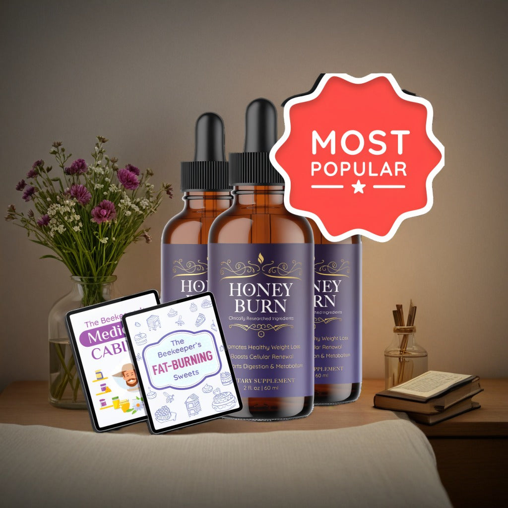 HoneyBurn - 3 Bottles + 2  Ebooks