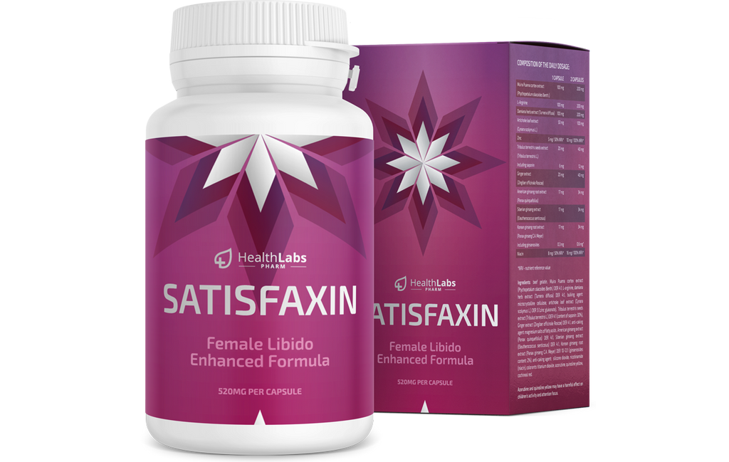 Satisfaxin - Naturalne wsparcie dla kobiecych dysfunkcji seksualnych